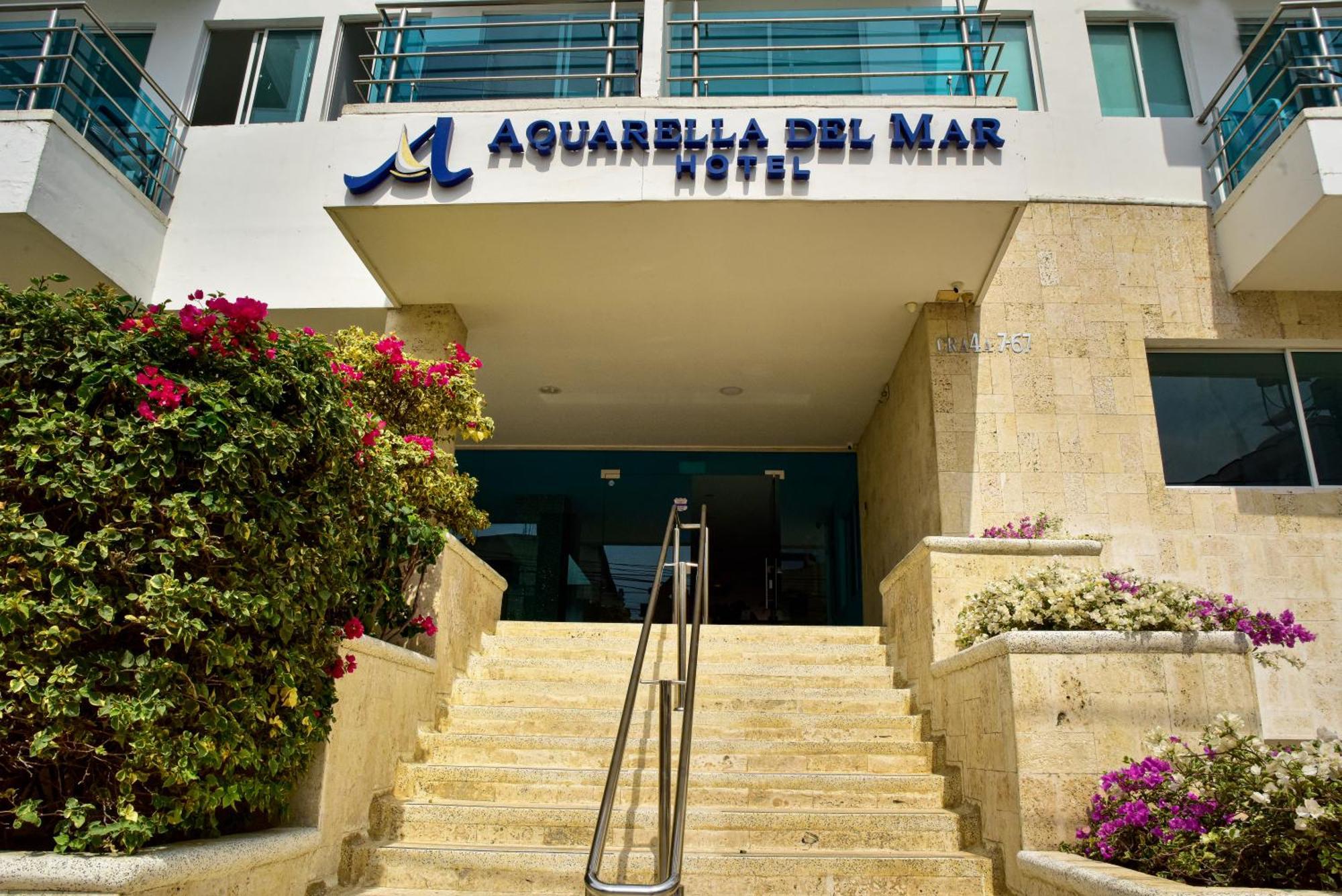 Hotel Aquarella Del Mar Santa Marta Dış mekan fotoğraf