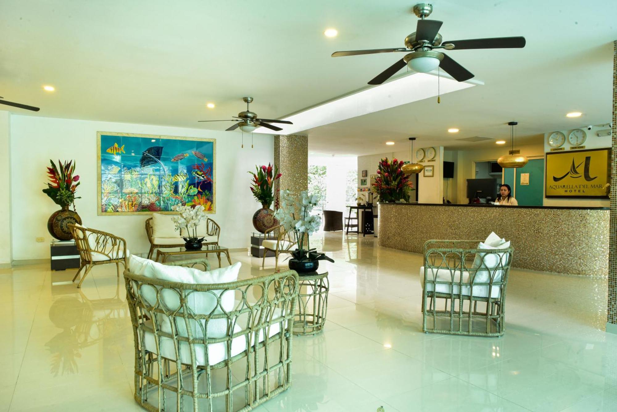 Hotel Aquarella Del Mar Santa Marta Dış mekan fotoğraf